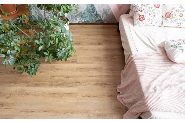 Кварцвиниловая плитка  VINILAM Cork Premium Дуб Витория 33808